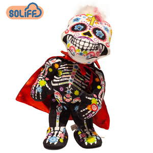 Poupées fantômes pour décoration d'halloween, jouet en peluche électrique avec poupées mobiles et chantantes pour enfants, offre spéciale - Product Image 1