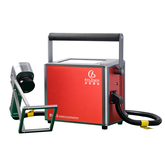 Handheld Mini Fiber Laser Marking Machine Portable New Engraving Home Use AI Supported