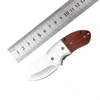 EDC Outdoor Bearing System Taschen werkzeuge Rutsch fester Holzgriff Kleine klappbare taktische Messer
