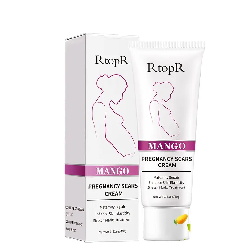 RtopR Official Store Mango Stretch Mark Cream for Women Skin Care Removal Scars Stretch Mark Repair Skin Body Cream