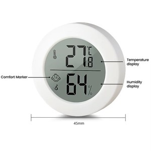 LCD dijital termometre higrometre buzdolabı dondurucu sıcaklık nem sensörü Tester ölçer santigrat Fahrenheit dönüşüm - Product Image 4