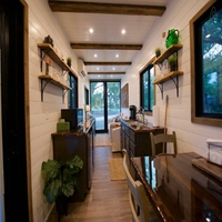 Cabines mobiles de construction moderne, maisons préfabriquées en bois, maisons modulaires portables, maisons minuscules transportables, maisons préfabriquées en conteneurs