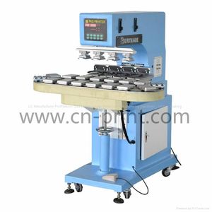 Tốc Độ Cao 4 Màu Băng Tải Vành Đai Tampon Pad Máy In Bút Nhỏ Đối Tượng Keychain Cho Nắp Chai Nhựa - Product Image 2