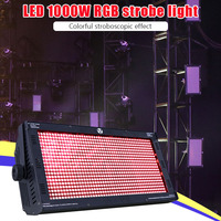 960 Stück*1W 3-in-1 1000W Farbenfrohe RGB DMX Blitzlicht-Effektbeleuchtung City Color Light LED Stroboskop-Licht für DJ Club Party Bühne