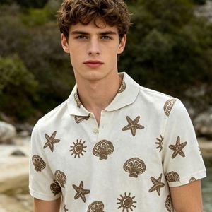 Camisas casuales de lino bordadas, camisa de lino para hombre, manga corta, lino o algodón puro, camisas de buena calidad para hombre - Product Image 3