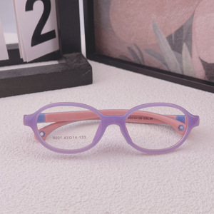 Monture de lunettes anti-allergie de style classique certifiée Zhicheng, modèle 9001, convient à toutes les formes de visage, durable, bonne affinité avec la peau - Product Image 3