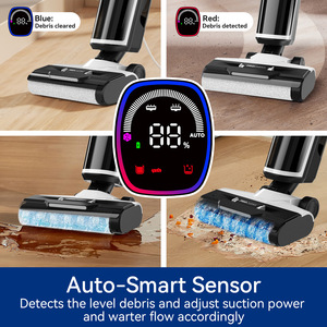 T8P Brushless <b>Floor</b> Scrubber With Dryer Sweeping Suction Mopping <b>Machine</b> Battery Powered Household <b>Cleaning</b> Tool - Product Image 3