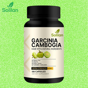 Solilan Volwassen Extra Kracht Afslankcapsules Groene Thee Spijsverteringsondersteuning 150 <span class=keywords><strong>Capsules</strong></span>/Fles Natuurlijk Voedingssupplement 1 - Product Image 1