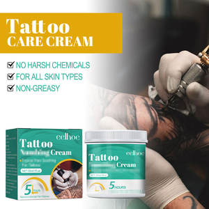 La crème de guérison de tatouage professionnel réduit l'irritation protège les nouveaux tatouages réparation de tatouage à absorption rapide légère - Product Image 5