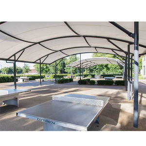 Hot Sale PVDF/PTFE/ETFE Tensile Membrane Structure Tent Coated Tarpaulin Event Tent Anti-UV Party Tent <b>Tarp</b> Sell - Product Image 6