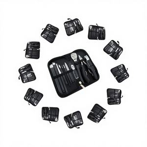 Juego de Manicura y Pedicura de Lujo 10 en 1, Herramientas de Acero Inoxidable con Caja y Bolsa con Cierre, Portátil para Uso en el Hogar, Salón o para Bebés - Product Image 3