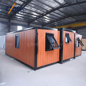 <span class=keywords><strong>Casa</strong></span> Modular Prefabricada con Textura de Madera Resistente a la Intemperie, <span class=keywords><strong>Casa</strong></span> Contenedor Expandible de Lujo de 20 pies/40 pies con Baño para el Mercado de EE. UU. y Australia - Product Image 3