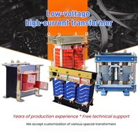 Transformadores de Bajo Voltaje y Alta Corriente de 1kw a 150kw para Máquinas de Soldadura por Puntos de Batería