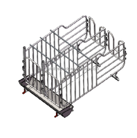 Nouveau lit de gestation personnalisable pour truies gestantes à longue durée de vie, boxes de mise bas galvanisées pour porcs, parcs d'élevage et sols de porcherie