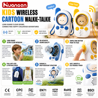 Talkies-walkies KZHM pour enfants, longue portée, mini talkies-walkies sans fil, jouets pour enfants, activités parent-enfant en plein air et en intérieur, jouets sportifs