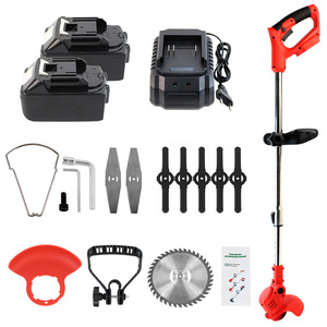 Elettrico portatile Cordless Grass Trimmer 21V batteria ricaricabile Grass Edge Cutter e tosaerba Set di strumenti - Product Image 6