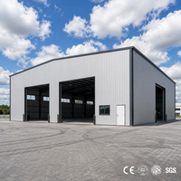 Nave Industrial Prefabricada de Acero de Fácil Instalación con Panel de Techo Resistente