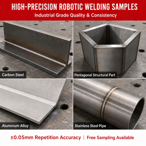 หุ่นยนต์เชื่อมเลเซอร์แบบโคบอท 6 แกน สำหรับงานโลหะ - Product Image 1