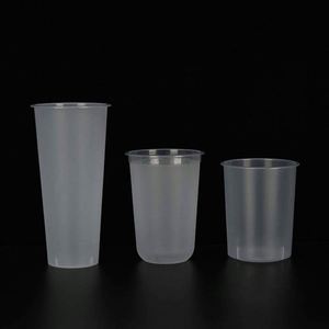 Vasos de Plástico Desechables de PP para Té de Burbujas, Vasos Personalizados para Boba de 16 oz con Tapas, Vasos de Plástico PP de 90 mm para Fiestas - Product Image 6