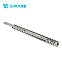Glissière télescopique à roulement à billes en gros pour tiroirs de cuisine et de chambre - Acier laminé à froid, capacité de charge 30 kg, design contemporain