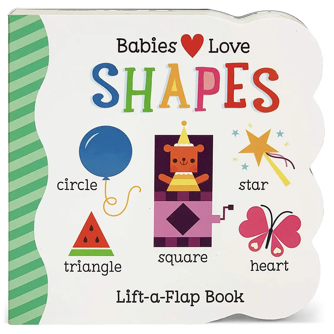 Commercio all'ingrosso personalizzato con copertina rigida Baby Love Shapes libri per bambini libri per bambini adatti a nuovi genitori e genitori in attesa