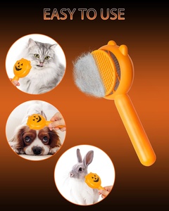 Factory Wholesale <b>Pet</b> Water Spray Brush Soft Dog Hair Steamy Comb Cat Steam Brush for Cat Massage <b>Bathing</b> and <b>Cleaning</b> - Product Image 3