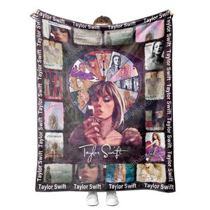 Mantas de punto jacquard personalizadas con estampado personalizado para conciertos, súper suaves y cálidas para otoño, regalos especiales novedosos para fans. - Product Image 4