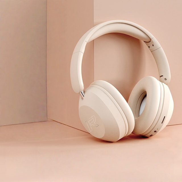 MQ New Over-Ear Wireless for Headphones Noise Cancelling Large Battery Sports Travel Headset Universal for All Mobile
