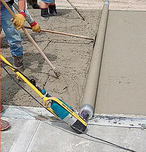 Elektrikli beton tesviye makinesi açılmak yol yüzeyi beton kaplama makinesi beton zemin seviyesi makinesi