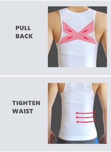 Vente en gros usine – Nouveauté : Débardeur amincissant respirant pour <span class=keywords><strong>homme</strong></span> – Sous-vêtement <span class=keywords><strong>de</strong></span> compression - Product Image 6