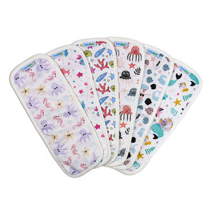 Ananbaby Mode Inserts AWJ imprimés personnalisés Respirant Écologique Naturel Bambou Insert de <span class=keywords><strong>couche</strong></span>-culotte en coton - Product Image 4