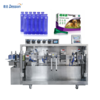Machine de scellage automatique, pour le remplissage de liquide buccal, ampoule en plastique