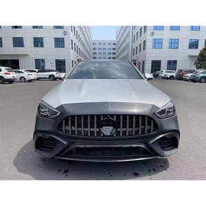 ชุดอัปเกรดรถยนต์สำหรับ Mercedes-Benz C Class W206เป็น C63ชุดอัปเกรดรถยนต์กระจังหน้ากันชนหน้ากระโปรงด้านข้างขอบด้านหลังปลายท่อไอ<span class=keywords><strong>เสีย</strong></span> - Product Image 4