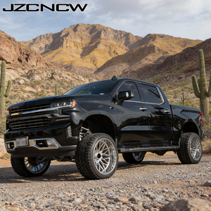 JZCNCW Jantes forgées en alliage d'aluminium sur mesure 26x16J 28X16J à lèvre profonde pour F-150/F450/1500 Silverdo/2500 Voitures particulières - 3 ans - Product Image 2