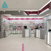 Conception et construction professionnelles de pharmacies, service de rénovation de pharmacies tout-en-un, solution de décoration complète du magasin