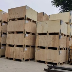 Cajas de Madera, Caja de Embalaje de Madera Contrachapada, Dimensiones Internas Personalizables, Embalaje para Equipos Mecánicos, Caja de Madera Ordinaria - Product Image 3