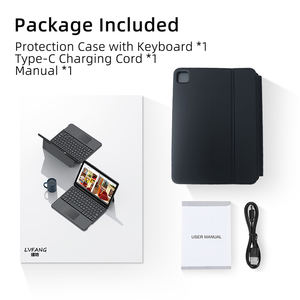 OEM Direct M4 Multi-funzione magnetica senza fili copertura tastiera senza fili BT tastiera magica per <span class=keywords><strong>iPad</strong></span> <span class=keywords><strong>Pro</strong></span> 13 pollici copertine e custodie per Tablet - Product Image 6