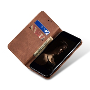 Haute qualité pour Samsung <span class=keywords><strong>Galaxy</strong></span> <span class=keywords><strong>A34</strong></span> <span class=keywords><strong>5G</strong></span> Denim Texture étui de téléphone en cuir pour Samsung carte portefeuille couverture de téléphone portable - Product Image 5