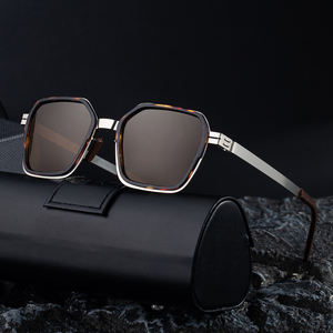 Partagas moda Logo personalizzato acciaio senza vite cerniera polarizzata pesca guida UV400 occhiali da <span class=keywords><strong>sole</strong></span> occhiali da <span class=keywords><strong>sole</strong></span> per gli uomini - Product Image 1