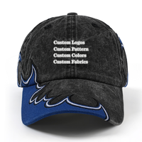 Gorra de Béisbol de Algodón Lavado Vintage de 6 Paneles para Hombre y Mujer, Gorra de Béisbol con Logotipo Personalizado al por Mayor