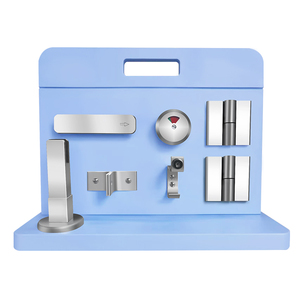 Chất lượng cao Thiết kế hiện đại nhà vệ sinh cubicle cửa phần cứng và ổ khóa nhà máy bán buôn vật liệu hợp kim kẽm - Product Image 5