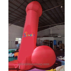 5m großer rosa riesiger aufblasbarer <span class=keywords><strong>Penis</strong></span> für Werbung - Product Image 4