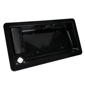 Ford E150 E250 Tailgate Handle Housing License Plate Frame <b>Bracket</b> 6C2Z15434A20A <b>Black</b> ABS Embed Type - Product Image 5