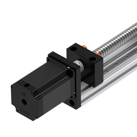 Módulo de guía lineal KNK MR60G con husillo de bolas de 50-700 mm de carrera efectiva para movimiento en riel de impresora 3D XYZ