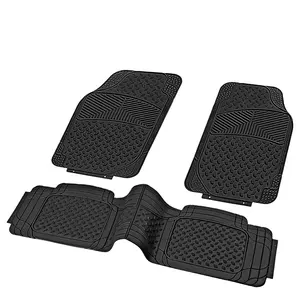 Custom profession Can be cut Non-slip 3pcs black,grey,beige car mats