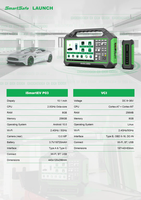 Smartsafe P03 Toyto Programador de Llaves para Vehículos de Nueva Energía con Detector Integrado, Herramienta de Diagnóstico Integral para Automóviles, Pantalla LCD, USB