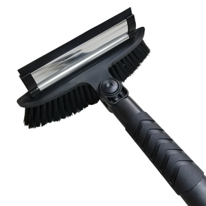 Thời Trang Mở Rộng Nhôm Xử Lý Kính Thiên Văn Công Cụ Làm Sạch Băng Phế Liệu Tuyết Làm Sạch Bàn Chải Xe Kính Chắn Gió Kim Loại Cửa Sổ - Product Image 6