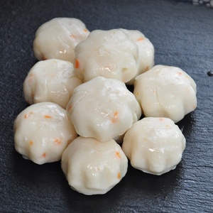 ลูกชิ้นปลาคอดกุ้งชีสทำมือสำหรับหม้อไฟอาหารเอเชียบาร์บีคิวและอาหารแช่แข็ง - Product Image 6