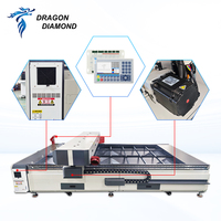 Découpeuse laser CO2 grand format Dragon Diamond 2030 300W 450W 600W avec système de vision CCD ou double tête pour acrylique épais, bois, MDF