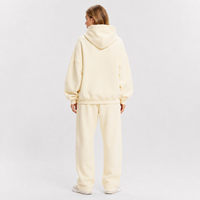 Ensemble survêtement décontracté en molleton surdimensionné pour femme, personnalisable OEM/ODM, marque privée, vente en gros